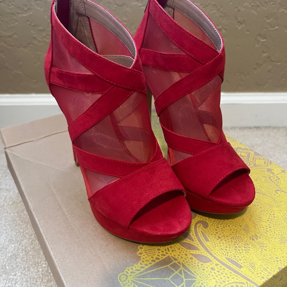 Red Booties - Picture 3 of 3